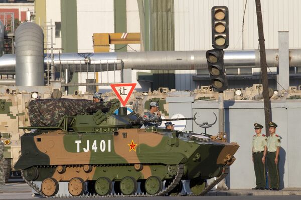 ZBD-03, vehículo blindado aerotransportado del Ejército Popular de Liberación de China  - Sputnik Mundo