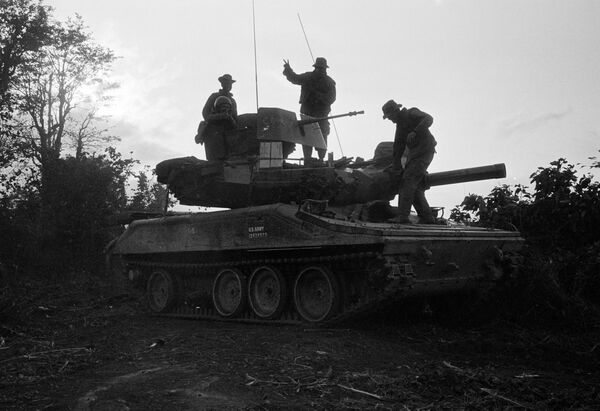 Un M551 Sheridan de las Fuerzas Armadas de Estados Unidos - Sputnik Mundo