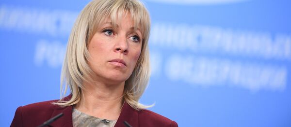 María Zajárova, portavoz del Ministerio de Exteriores de Rusia - Sputnik Mundo