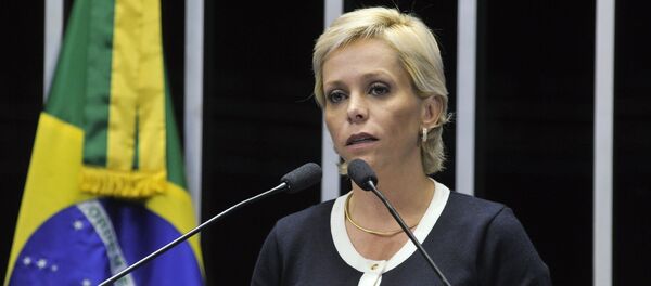 Cristiane Brasil, la designada ministra de Trabajo de Brasil (archivo) - Sputnik Mundo