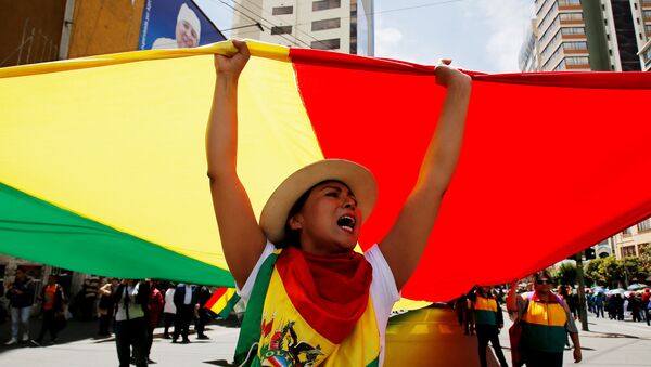 Protestas en Bolivia (Archivo) - Sputnik Mundo