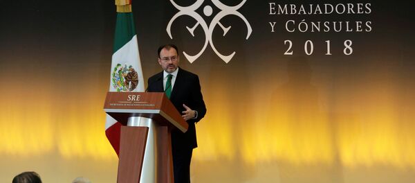 Luis Videgaray, canciller de México - Sputnik Mundo