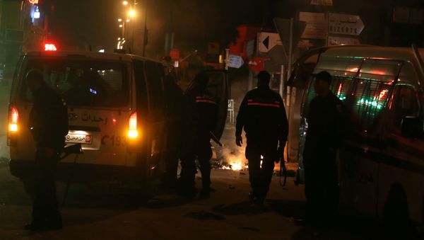 Protestas en Túnez Protestas en Túnez - Sputnik Mundo
