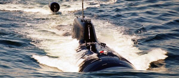 Un submarino nuclear (imagen referencial) Un submarino nuclear (imagen referencial) - Sputnik Mundo