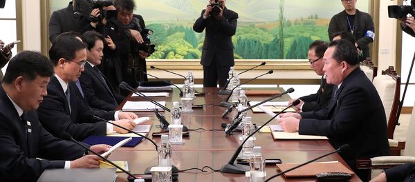 Las negociaciones entre las dos Coreas - Sputnik Mundo