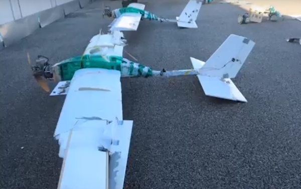 Uno de los drones derribados por las Fuerzas Armadas de Rusia - Sputnik Mundo