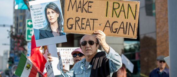 Protestas antigubernamentales en Irán (archivo) - Sputnik Mundo