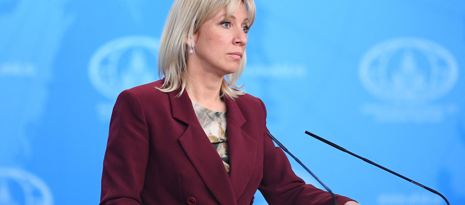 María Zajárova, portavoz del Ministerio de Exteriores de Rusia - Sputnik Mundo, 1920, 26.03.2018