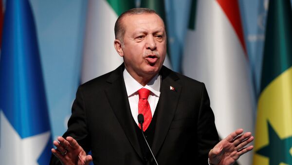 Recep Tayyip Erdogan, presidente de Turquía - Sputnik Mundo