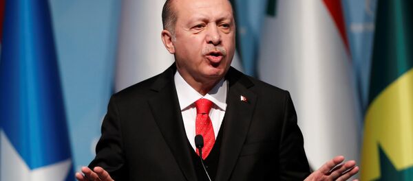 Recep Tayyip Erdogan, presidente de Turquía - Sputnik Mundo