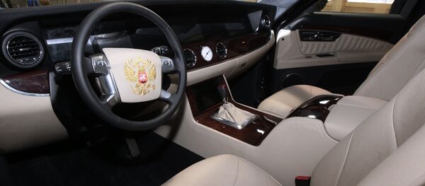 El automóvil presidencial ruso Kortezh - Sputnik Mundo