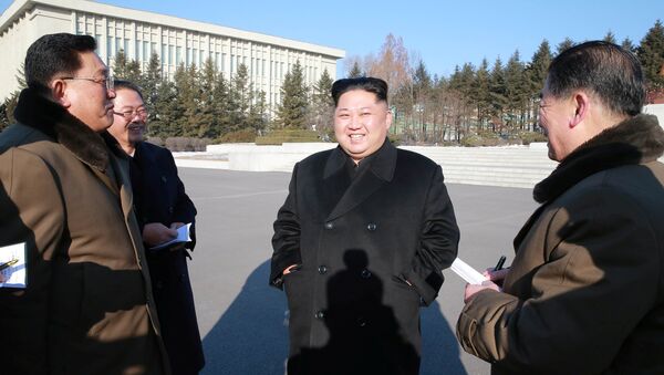 Kim Jong-un, líder de Corea del Norte - Sputnik Mundo