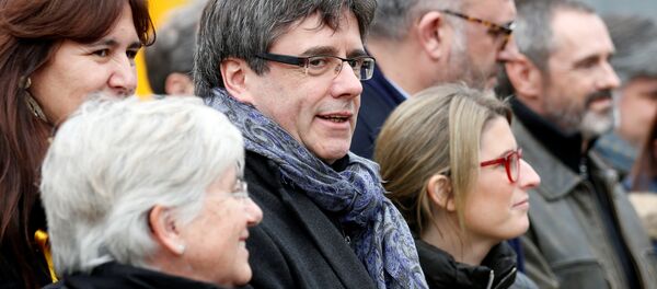 Carles Puigdemont, el presidente del Gobierno catalán cesado - Sputnik Mundo