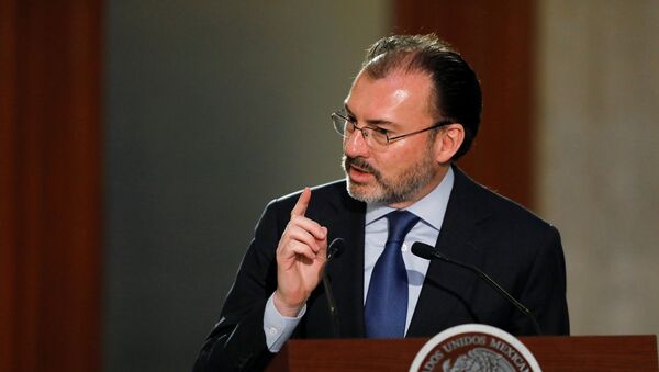 El canciller de México, Luis Videgaray - Sputnik Mundo