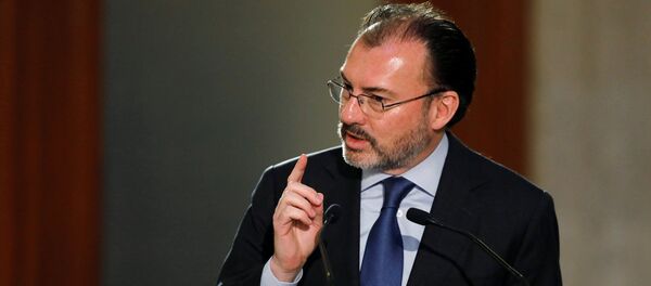 El canciller de México, Luis Videgaray - Sputnik Mundo
