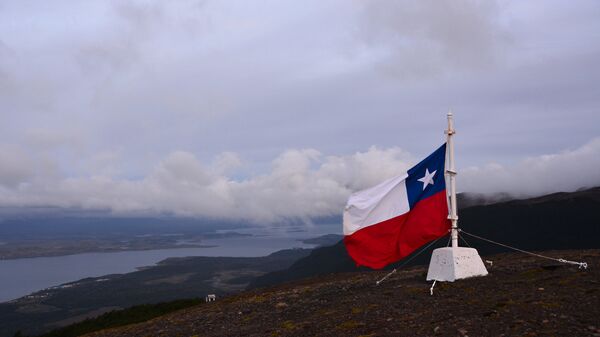 Bandera de Chile (imagen referencial) - Sputnik Mundo