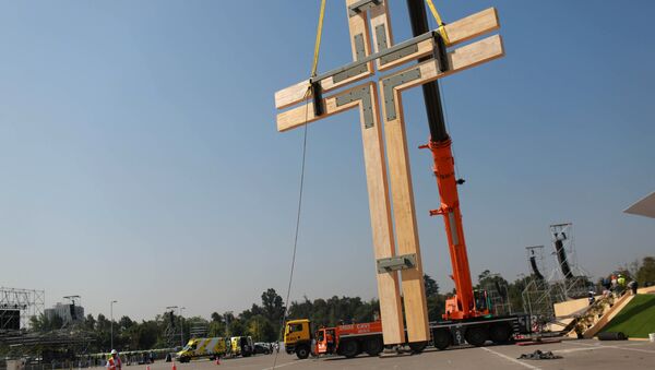 Preparaciones para la visita del Papa Francisco a Chile - Sputnik Mundo