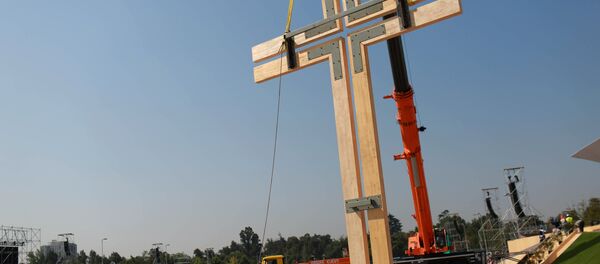 Preparaciones para la visita del Papa Francisco a Chile Preparaciones para la visita del Papa Francisco a Chile - Sputnik Mundo