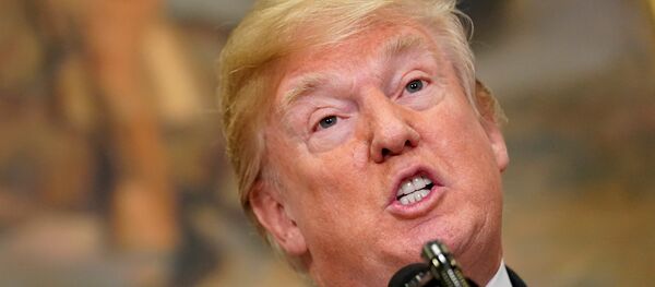 Donald Trump, presidente de EEUU - Sputnik Mundo