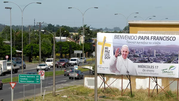Preparativos para la visita del Papa Francisco a Chile