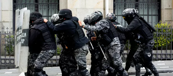 Policía boliviana Policía boliviana - Sputnik Mundo