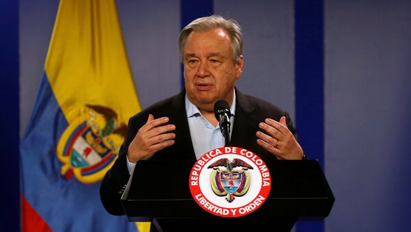 António Guterres, secretario General de la Organización de Naciones Unidas - Sputnik Mundo