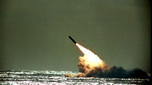 Lanzamiento de Trident II de EEUU (1989) - Sputnik Mundo