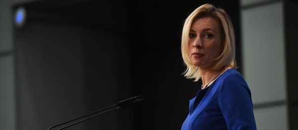 María Zajárova, portavoz del Ministerio de Exteriores de Rusia - Sputnik Mundo