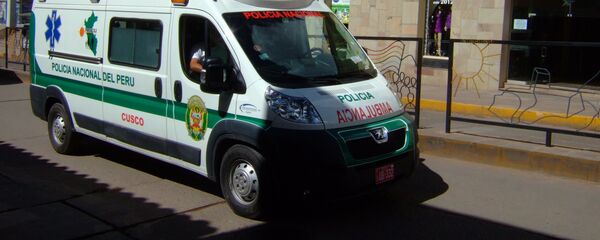 Ambulancia de Perú (archivo) Ambulancia de Perú (archivo) - Sputnik Mundo