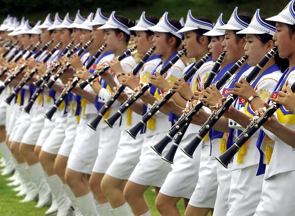 Animadoras de Corea del Norte - Sputnik Mundo