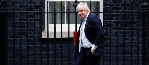 Boris Johnson, ministro de Exteriores del Reino Unido - Sputnik Mundo