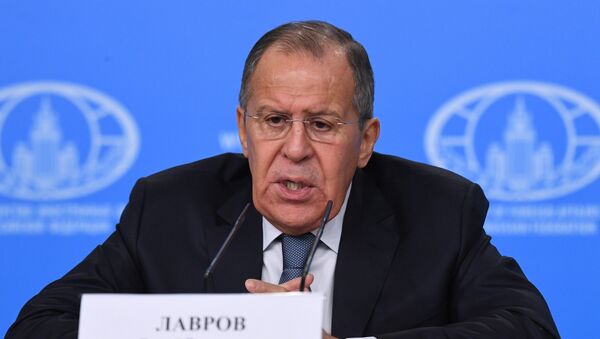 Serguéi Lavrov, el ministro de Asuntos Exteriores ruso (archivo) - Sputnik Mundo