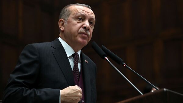 Recep Tayyip Erdogan, presidente de Turquía - Sputnik Mundo