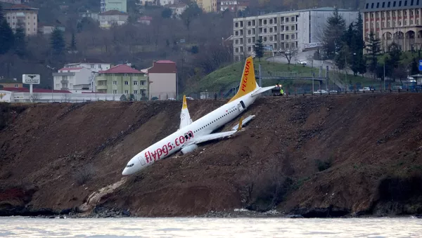 El accidente del avión en Turquía
