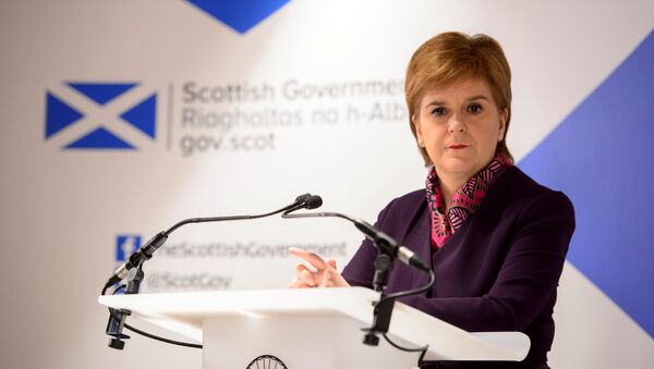 Nicola Sturgeon, la ministra principal de Escocia - Sputnik Mundo