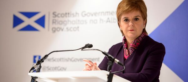 Nicola Sturgeon, la ministra principal de Escocia - Sputnik Mundo