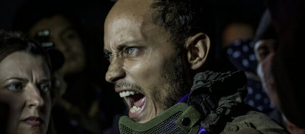 Óscar Pérez, piloto del helicóptero que atacó el Tribunal Supremo de Venezuela (archivo) Óscar Pérez, piloto del helicóptero que atacó el Tribunal Supremo de Venezuela (archivo) - Sputnik Mundo