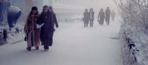 Invierno en Yakutia, foto de archivo - Sputnik Mundo