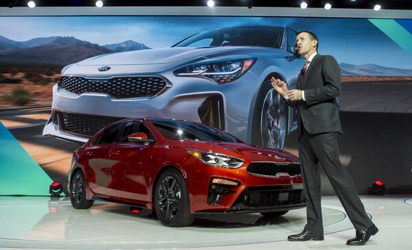 Las novedades del Salón del Automóvil de Detroit - Sputnik Mundo