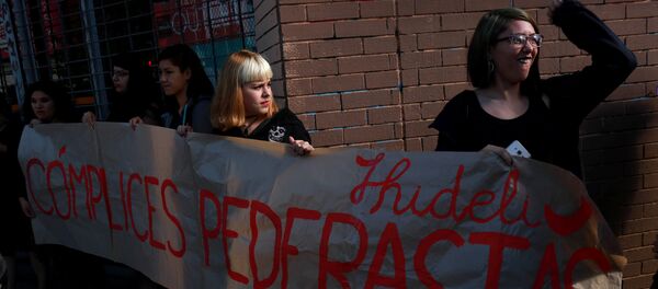 Protestas en Chile durante la visita de Papa Francisco - Sputnik Mundo
