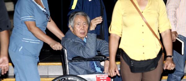 El expresidente peruano Alberto Fujimori - Sputnik Mundo