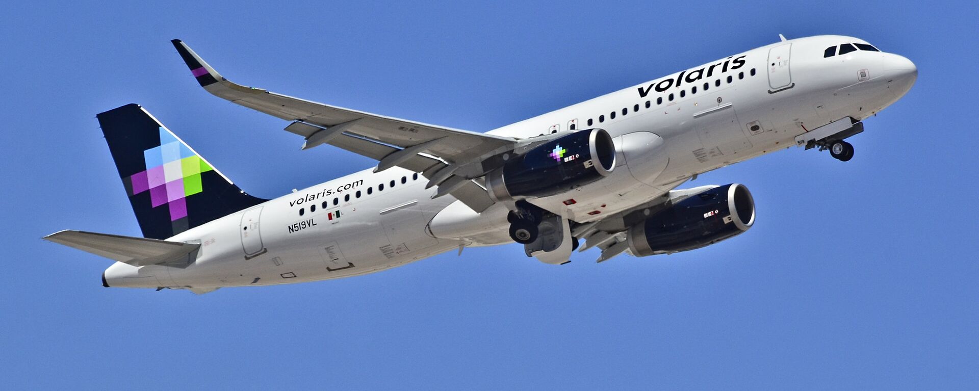 Airbus 320-233 de la compañía mexicana Volaris - Sputnik Mundo, 1920, 09.05.2022