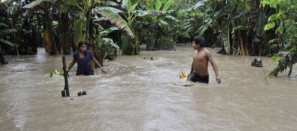 Inundación en Bolivia (archivo) - Sputnik Mundo