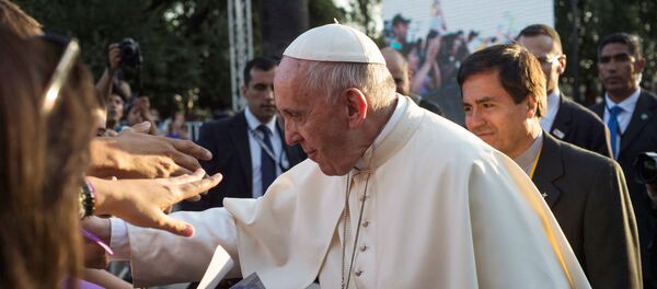 El Papa Francisco en Chile - Sputnik Mundo