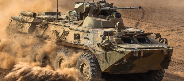 Vehículo blindado BTR-82 (archivo) Vehículo blindado BTR-82 (archivo) - Sputnik Mundo