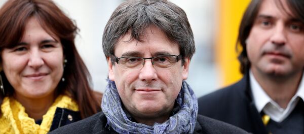 Carles Puigdemont, el presidente del Gobierno catalán cesado - Sputnik Mundo