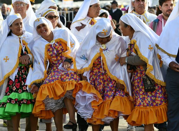 Primera visita apostólica del papa Francisco a Chile - Sputnik Mundo
