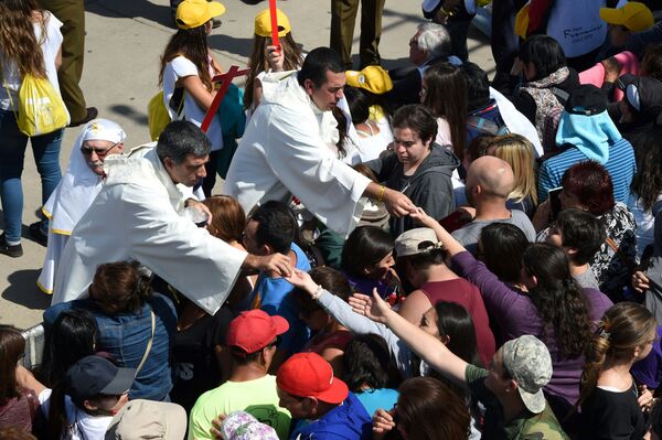 Primera visita apostólica del papa Francisco a Chile - Sputnik Mundo