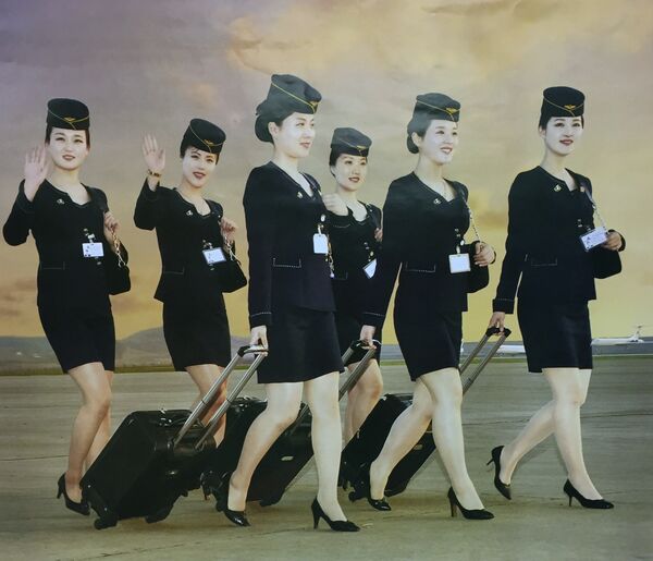 Azafatas norcoreanas Azafatas norcoreanas - Sputnik Mundo