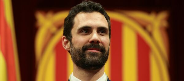 Roger Torrent, presidente del Parlamento de Cataluña - Sputnik Mundo